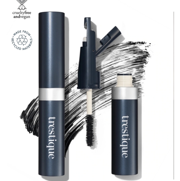 Trestique Good Vibes Mascara Black & Trestique Brow Pencil + Gel -Mocha NIB - Picture 1 of 11